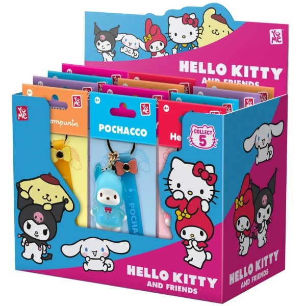 Фото - Брелок Yu Me Hello Kitty Помпомпурин в дождевике (11723)